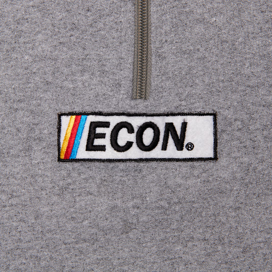 The half zip grey