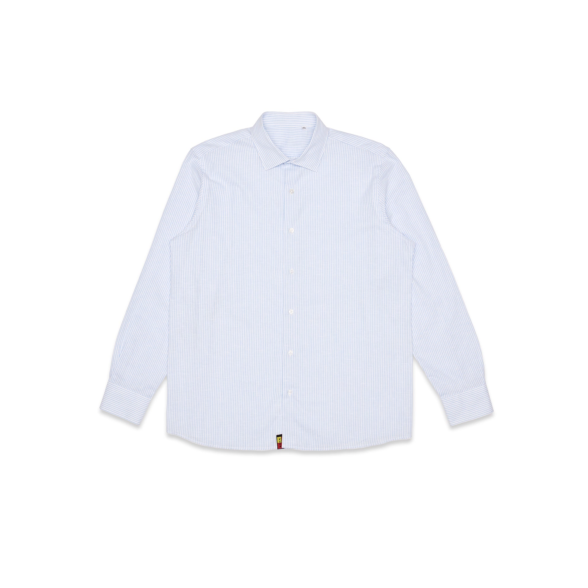 The Linen Shirt (Blue stripes)