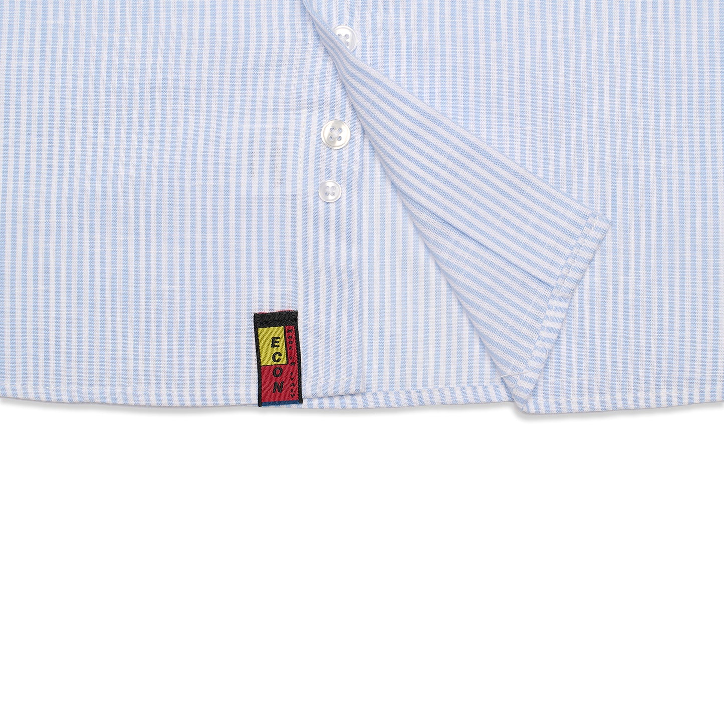 The Linen Shirt (Blue stripes)