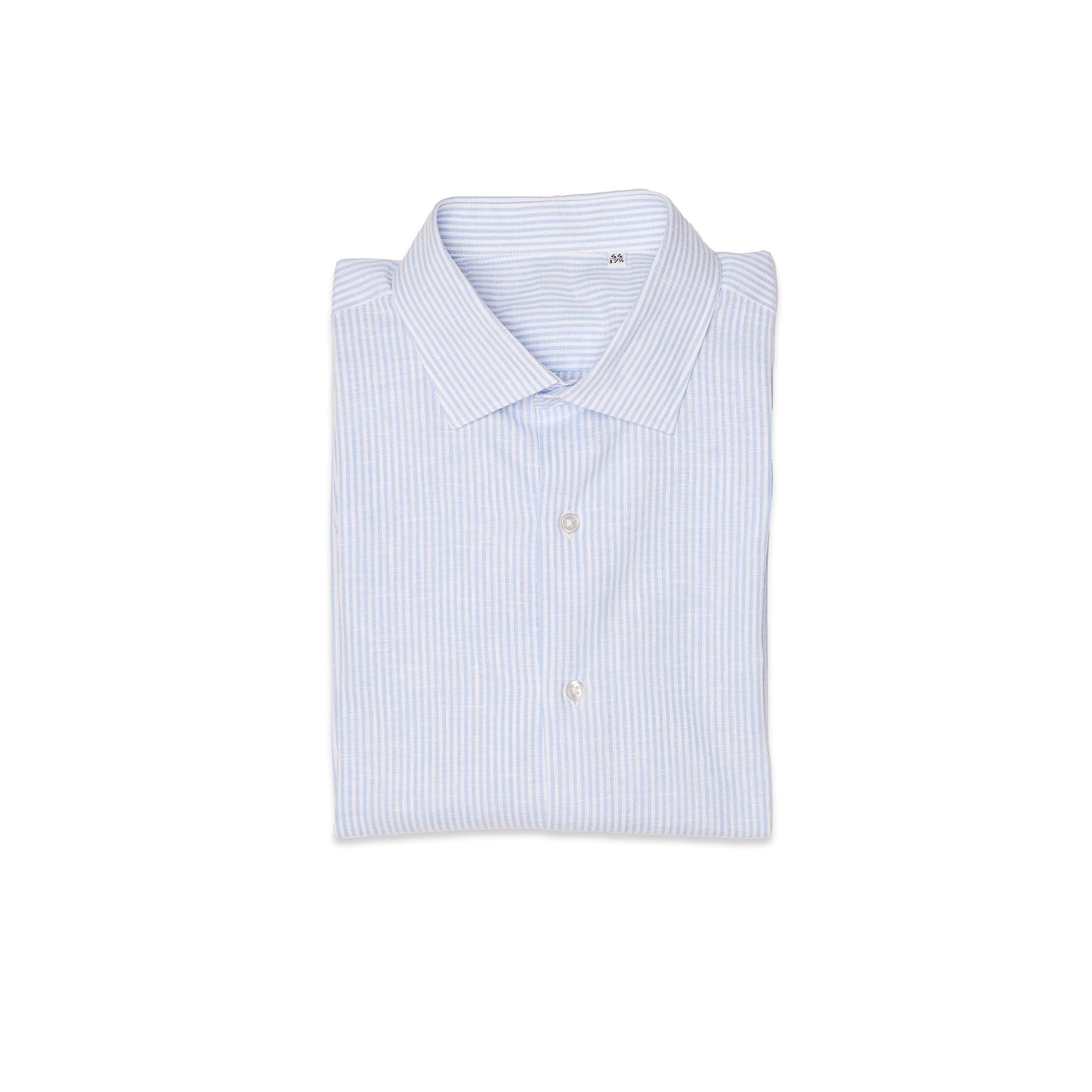 The Linen Shirt (Blue stripes)