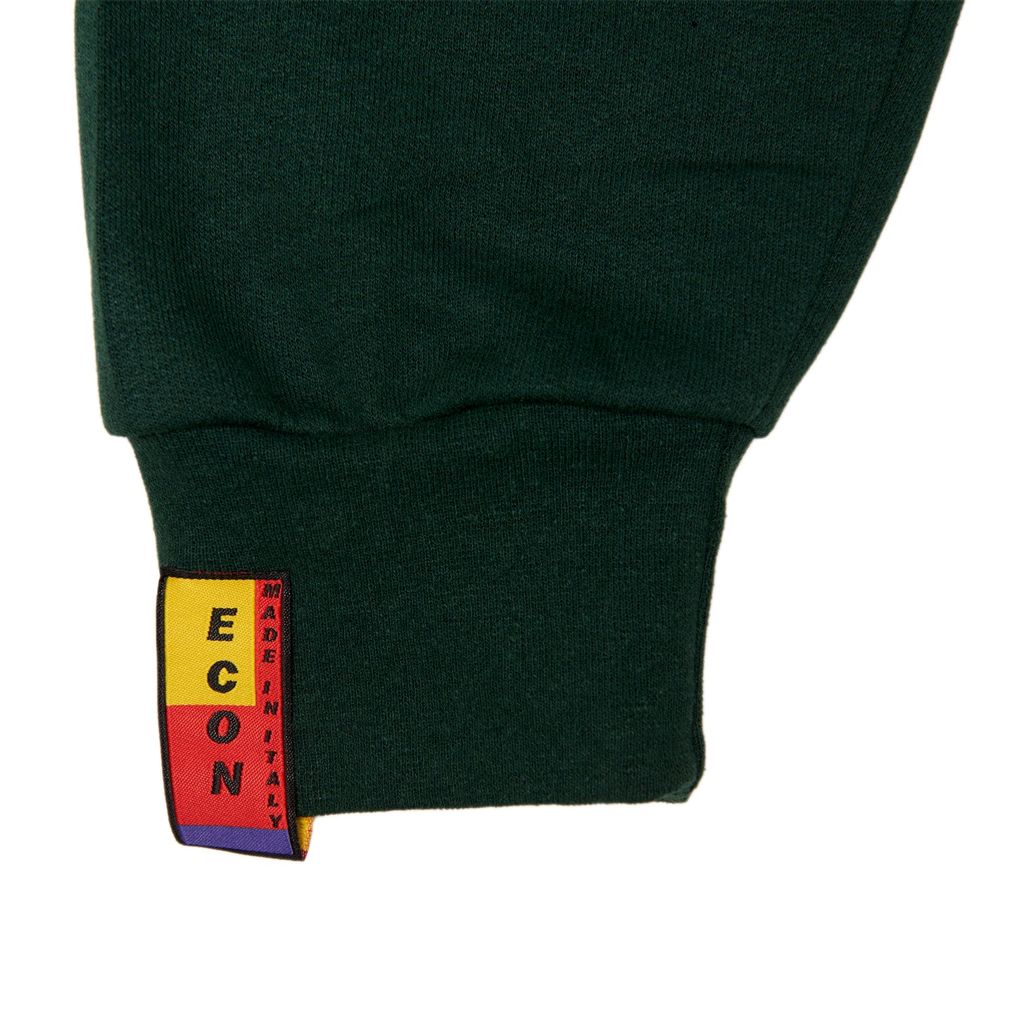 The half zip dark green