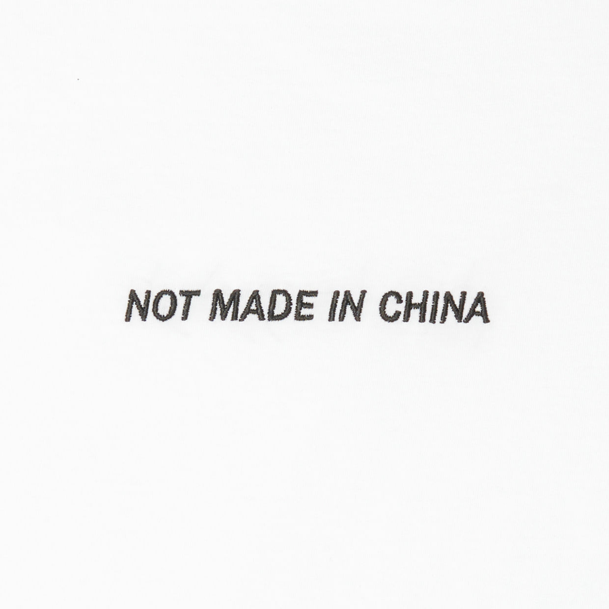 The "Not Made in China" T-Shirt